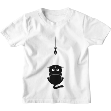  Játékos Cica - Gyerek Póló gyerek póló