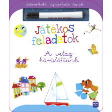 - Játékos feladatok - A világ körülöttünk - Letörölhető, újraírható lapok gyermek- és ifjúsági könyv