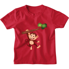  Játékos Majom - Gyerek Póló