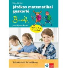  Játékos matematikai gyakorló 3. és 4. osztályosoknak tankönyv