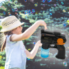 Játékos Sorozatlövő buborékfújó pisztoly - fekete