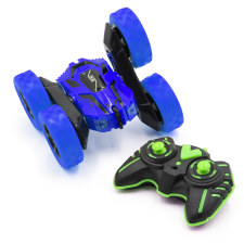 Játékos Távirányítós terepjáró autó, tapadós kerekekkel, 360°-os fordulatokat tesz - kék távirányítós modell