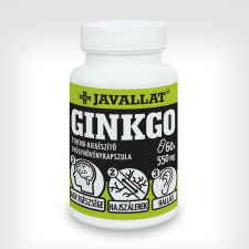 Javallat GINKGO - 60 db étrend-kiegészítő gyógynövénykapszula vitamin és táplálékkiegészítő