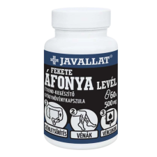 Javallat JAVALLAT Fekete Áfonya Levél kapszula 60 db vitamin és táplálékkiegészítő