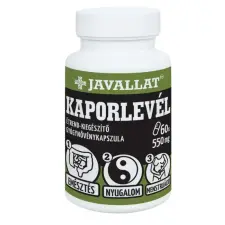 Javallat Kaporlevél kapszula 60 db vitamin és táplálékkiegészítő