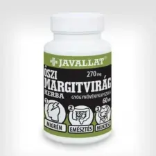 Javallat Őszi Margitvirág Gyömbérrel És Kasszia Fahéjjal Gyógynövénykapszula 60Db vitamin és táplálékkiegészítő