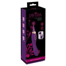 [] Javida - 2in1 akkus csiklóizgató és vibrátor szett (lila) vibrátorok