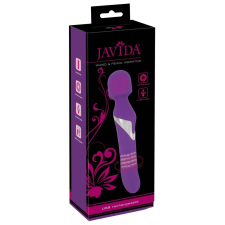 Javida Javida Wand &amp; Pearl - 2in1 masszírozó vibrátor (lila) vibrátorok