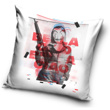 Javoli A nagy pénzrablás párna, díszpárna 40*40 cm lakástextília