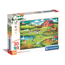 Javoli Állatos Farm 30 db-os puzzle Clementoni puzzle, kirakós