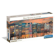 Javoli Amsterdam Bright 1000 db-os panorama Compact puzzle Clementoni puzzle, kirakós