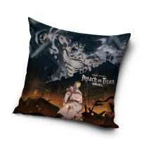Javoli Attack on Titan Final párnahuzat 40x40 cm Velúr lakástextília