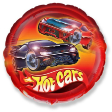 Javoli Autó Hot Cars fólia lufi 46 cm (WP) party kellék