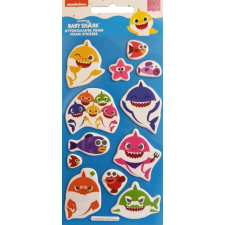 Javoli Baby Shark Aquatic pufi szivacs matrica szett matrica