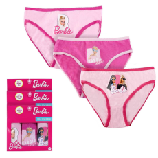 Javoli Barbie gyerek fehérnemű, bugyi 3 darab/csomag