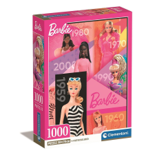 Javoli Barbie Years 1000 db-os Compact puzzle Clementoni puzzle, kirakós