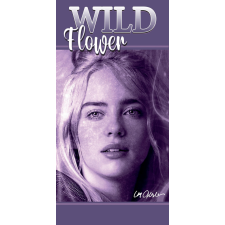 Javoli Billie Eilish Wild Flower fürdőlepedő, strand törölköző 70x140cm lakástextília