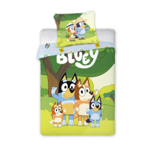 Javoli Bluey Family Snuggle ágyneműhuzat 140×200cm, 70×90 cm lakástextília