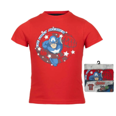 Javoli Bosszúállók Captain gyerek rövid póló, felső 3 - 4 év / 98 - 104 cm