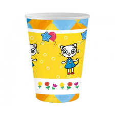Javoli Cicás Kitty Kitten papír pohár 6 db-os 250 ml party kellék