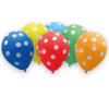 Javoli Colorful Dots, Színes léggömb, lufi 6 db-os