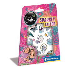 Javoli Crazy Chic Sparkly csillámos tetoválás Clementoni party kellék