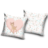 Javoli Disney Bambi Love párnahuzat 40x40 cm Velúr