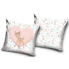 Javoli Disney Bambi Love párnahuzat 40x40 cm Velúr lakástextília