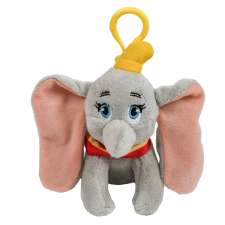 Javoli Disney Dumbo 3D plüss figura akasztóval 13 cm játékfigura