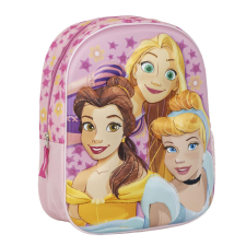 Javoli Disney Hercegnők 3D hátizsák, táska 31 cm gyerek hátizsák, táska