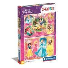 Javoli Disney Hercegnők Doers 2x60 db-os puzzle Clementoni puzzle, kirakós