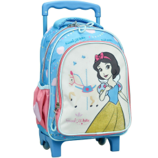 Javoli Disney Hercegnők Snow White gurulós ovis hátizsák, táska 30 cm