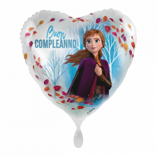 Javoli Disney Jégvarázs Anna Buon Compleanno fólia lufi 43 cm party kellék