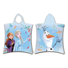 Javoli Disney Jégvarázs Blue strand törölköző poncsó 50x115cm babatörülköző, kifogó