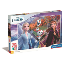 Javoli Disney Jégvarázs Winter Magic 104 db-os maxi puzzle Clementoni puzzle, kirakós