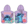 Javoli Disney Lilo és Stitch, A csillagkutya Alien Paradise strand törölköző poncsó 50x115 cm