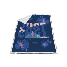Javoli Disney Lilo és Stitch, A csillagkutya Blue Chill sherpa takaró 130x170cm lakástextília