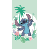 Javoli Disney Lilo és Stitch, A csillagkutya Green fürdőlepedő, strand törölköző 70x140cm