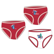 Javoli Disney Lilo és Stitch, A csillagkutya karácsonyi gyerek fehérnemű, bugyi 3 darab/csomag