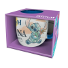 Javoli Disney Lilo és Stitch, A csillagkutya Ohana Elite porcelán bögre 380 ml (13 oz) Díszdobozban