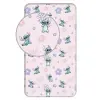 Javoli Disney Lilo és Stitch, A csillagkutya Pink gumis lepedő 90x200 cm