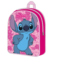 Javoli Disney Lilo és Stitch, A csillagkutya Pink Leaf hátizsák, táska 30 cm