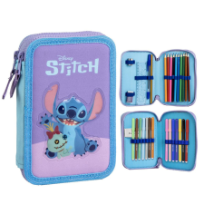 Javoli Disney Lilo és Stitch, A csillagkutya Scrump tolltartó töltött 2 emeletes tolltartó