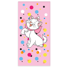 Javoli Disney Marie Bubbles fürdőlepedő, strand törölköző 60x120cm lakástextília