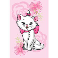 Javoli Disney Marie Pink Flower polár takaró 100x150cm lakástextília