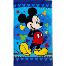Javoli Disney Mickey Cheerful Pose kéztörlő, arctörlő, törölköző 30x50cm lakástextília