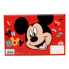 Javoli Disney Mickey Oh Boy A/4 spirál vázlatfüzet, 30 lapos füzet