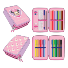 Javoli Disney Minnie Heart tolltartó töltött 2 emeletes tolltartó