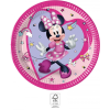 Javoli Disney Minnie Junior papírtányér 8 db-os 20 cm FSC