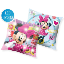 Javoli Disney Minnie LED világító párna, díszpárna 40x40 cm lakástextília